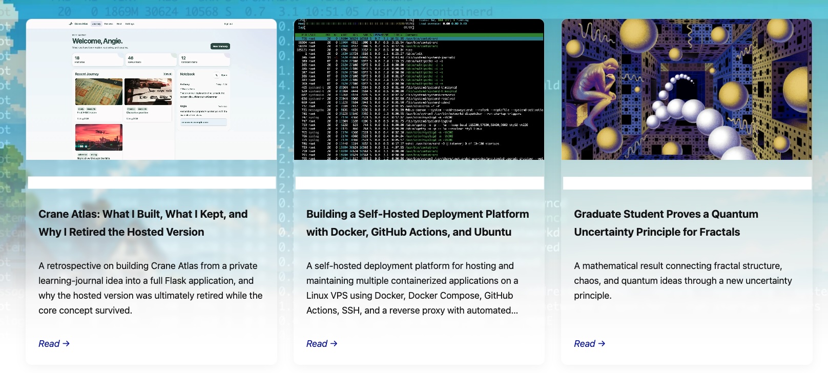 Reading Aggregator screenshot